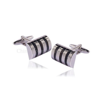 2014 Fashion Wedding Cufflinks Men′s Silver Ring